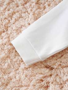 Yierying 男婴可爱蝴蝶结长袖绅士风舒适连体衣 - 黑色 - 查看 5