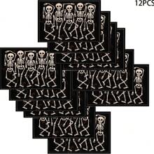 1/4/6件万圣节系列餐垫，主要属于万圣节，节日餐垫，适合派对厨房餐厅装饰，防滑耐热，万圣节快乐餐垫农舍室内厨房餐桌装饰家庭派对，适用于厨房餐桌，室内/室外可洗餐垫可擦拭桌垫。