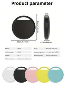 4个装&1个装 Apple Air Tag 智能标签，全球精准定位GPS追踪器，适用于查找我的应用（安卓系统不支持！），防丢失设备，可更换电池和隐私保护，适用于房间、行李箱、背包、钱包等，节日礼物