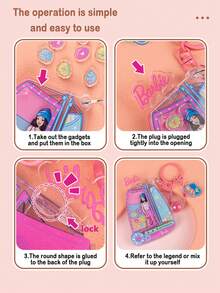 Mattel 1 مجموعة حقيبة مفاتيح مُرخصة رسميًا من باربي صندوق مفاجأت صندوق أعمى صندوق الهاتف المحمول P & amp؛ حقيبة محفظة معلقة عشوائية واحدة هدايا عيد ميلاد وعيد الميلاد - BB-202501-4 - مشاهدة 7