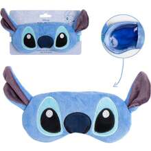 Lilo Y Stitch Stitch Gel Eye Mask - Relief From Dark Circles, Bags, And Eye Strain - Reusable And Adjustable, Ideal For Relaxation, Home Spa, And Post-Work - Màu xanh da trời - Xem 1