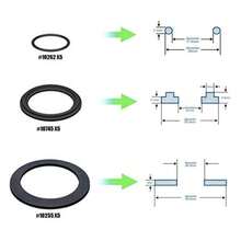 NEW25076RP ORing Kit Rubber Washers For Pool Plunger Valves Strainer Washer And Ring Kit For 11 2in Fittings Replacement Gasket 15 Pcs 10745 10262 And 102557.3 - As Pic - View 4