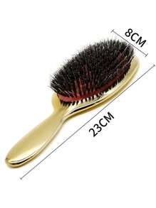 奢华金银色猪鬃扁平发梳，椭圆形防静电发梳，美发按摩梳，返校季、旅行度假必备，发梳，木梳，发刷，梳子，理发师，后梳，梳子，梳发，卷发梳，解结梳，球形梳，迷你发梳，卷发产品，圣诞节，美发，木梳，发梳，迷你发梳，解结梳，发刷，卷发梳，美发工具，发梳，后梳，造型梳，卷发梳，边缘梳，发梳，梳发，发刷套装，梳发，卷发梳，解结梳，女士发梳，头发，旅行，美发产品，美发工具，美发用品，理发师，理发师配件，理发店，美发设备