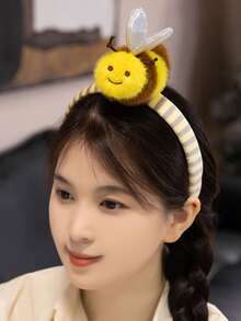 3 Styles Girls Headband Accessories, Bee, Butterfly, Ladybug Design