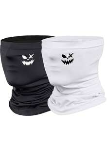 1pc/2pcs Unisex Balaclava Face Mask, Suitable For Daily Use, Outdoor Travel, Hiking, Skiing, Cycling - Style E - View 24