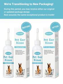 GJYC PET Pet Ear Care,  Ear Rinse And Cleaner For Dogs And Cats