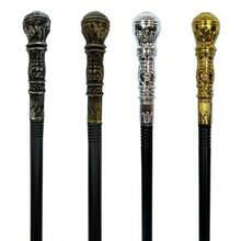 Accessori per cosplay di Ognissanti per adulti e bambini, scettro a forma di testa di serpente, bastone del re, bacchetta magica da strega o mago, faraone