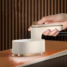 OBOVAY 1个迷你手持式蒸汽熨斗,三合一便携式折叠旅行熨斗,带旋转喷嘴,深度除皱,无需电池 - 美規A型插(110-127V) - 查看 10