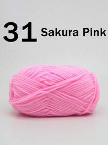 1/2支 5股混色乳白色腈纶纱线，50克/支，柔软多用途，中等粗细的乳白色纱线 - 非常适合手工编织、手工织造、DIY工艺品，可用于DIY钩编包、手提袋、围巾、帽子、毛衣、衣服、拖鞋、鞋子、玩偶、靠垫、钩编毯子、手工钩编项目、DIY小礼物、情人节礼物。