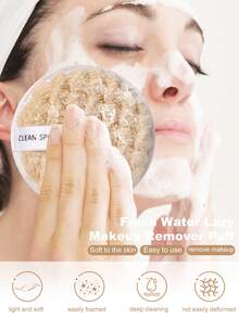 6pcs/2pcsMakeup Remover Puff Reusable Makeup Remover Pads For Gently And Effectively Removing Everyday Makeup, Including Foundation, Mascara, Eyeshadow, And Lipstick,Makeup,Cheap,Room Decor,Vanity,Travel,Bedroom,Makeup Accessories,Puff,Makeup Blender,Powder Puff,Makeup Sponge,Cheap,Stocking Stuffers,Makeup,Makeup Tools,Cheap Stuff,Gifts,Gifts For Women,Christmas Gifts - Multicolor - View 2