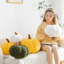 1pc Halloween Mini Pumpkin Decorative Pillow, Party Yard Decoration Soft Sofa/Bed Decoration, Creative Halloween Gift - Multicolor - View 7