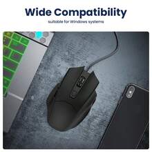 Gaming Mice - 黑色 - 查看 3
