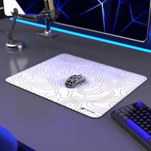ATTACK SHARK CM02 Gaming Mouse Pad, Waterproof Coated Large Size Mouse Pad, Thick Textured Smooth Control Surface, Non-Slip Rubber Base, Micro-Woven Stitched Edge - Multicolor - View 8