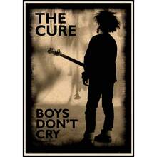 1 pieza Impresión en lienzo vintage sin marco de la banda The Cure, decoración de pared de estrella de música rock, póster, regalo para cumpleaños, graduación - Multicolor - Ver 37