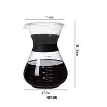 1pc Glass Hand Drip Coffee Pot Set, Home Use Hand Drip Percolator Coffee Pot - Multicolor - View 15
