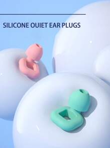 6pcs Noise-Proof Ear Plugs For Sleeping (3pairs), Soft Silicone Earplugs For Noise Reduction, Reusable Hearing Protection Earplugs For Sleep, Work, Snore, Concert, S M L