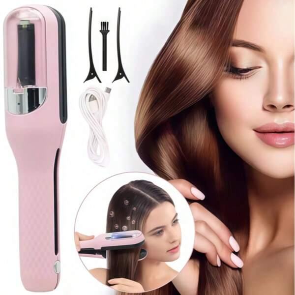 Cordless Hair End Cutting Machine Hair Split Ends Trimmer Automatic Split End Remover Damaged Hair Repair Care