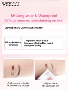 VEECCI Lápiz de cejas multifuncional a base de agua Freestyle Hairline, crea cejas naturales con efecto de pluma y relleno de línea del cabello, bolígrafo multifuncional, resistente al agua y a las manchas, herramienta esencial para principiantes - F02 Marrón ceniza - Ver 6
