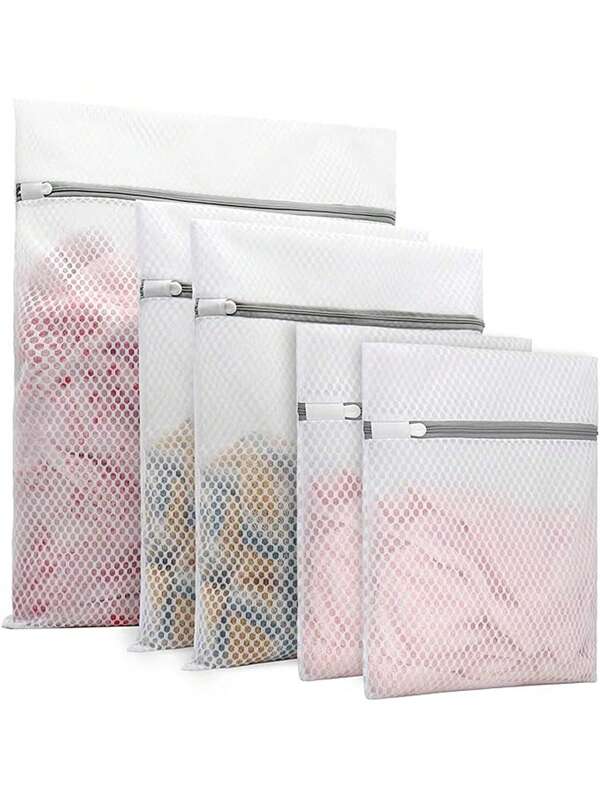 2 Packs ~ 6-Pack Mesh Laundry Bags For Delicate Clothes, Multiple Sizes, Travel Laundry Bags For Home Travel, Laundry, Socks, Shirts