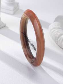 4 Pc Resin Cuff Bracelet Women Acrylic Arm Cuff For Daily Wear , Resin Bangles - Multicolor - View 6