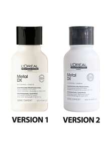 L'Oreal 巴黎欧莱雅专业美发 [迷你装] 专业系列 金属排毒抗金属清洁霜洗发露 100ml / 防止头发断裂和变色 / 秀发更强韧。纤维更强韧，更耐损伤。秀发更顺滑，长达 72 小时得到滋养。/ 抗金属清洁霜洗发露温和去除头发上的金属颗粒，防止头发断裂和变色。 - Metal Detox 100ml - 查看 3