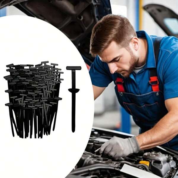 100/ 50/ 30pcs Nylon Universal Cable Tie Buckle, Locking Zip Ties Holder With Pin & Button Design, Plastic Cable Ties Tool Fasteners Car Body, For Car Daily Auto Fixing Nylon Universal Cable Tie Buckle Cable Tie Buckle Cable Tie Buckle Zip Tie Nylon Cable Tie Buckle Zip Tie Clips Tie Buckle Zip Tie Nylon Universal Cable Tie Buckle Cable Tie Buckle Cable Tie Buckle Zip Tie Nylon Cable Tie Buckle Zip Tie Clips Tie Buckle Zip Tie