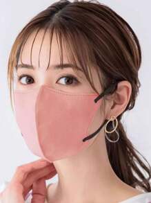 50pcs/Pack 3D Breathable Disposable Fashion Mixed Color Face Mask - Breathable & Comfortable, Suitable For Men & Women, Great For Outdoor Activities, Stylish Cloth Mask, Lightweight - Multicolor - View 9