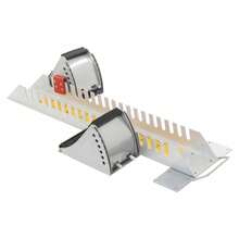 SimbkIuils Adjustable Runway Runner, 6.3 * 3.5 Inches, Track And Field Training Aid, Level 6 Adjustable, With 12 Anti-Skid Studs At The Bottom - Silver+Yellow - View 8