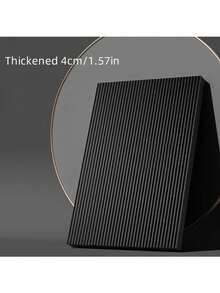 4厘米/1.6英寸厚健身垫，加厚瑜伽垫，平衡垫，平垫，防滑家用地垫，超厚跪垫，专为瑜伽和健身设计，4厘米厚，3秒快速回弹，适用于健身房、家庭锻炼、瑜伽、运动、户外活动、普拉提等。