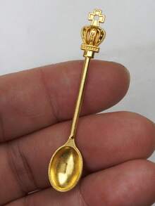 10pcs Exquisite Spoon Pendant Jewelry Pendant, Suitable For Necklace Jewelry Making, Zinc Alloy, DIY Keychain Pendant Necklace And Earring Jewelry Making