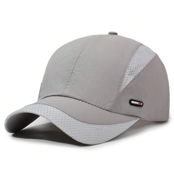 1 Stück Herren Outdoor Lässig Schnelltrocknende Sonnenschutz Baseballkappe für den Sommer