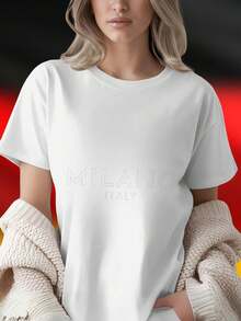 Women T-Shirts - 白色 - 查看 1