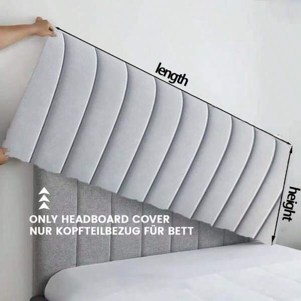 Capa De Cabeceira Grossa De 1 Peça, Capa Contra Poeira Com Tudo Incluído, Pacote Macio Costas Com Costas, Capa De Cabeceira Anticolisão