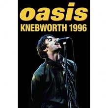 1 件绿洲乐队海报热门音乐海报专辑帆布印刷海报墙壁艺术装饰黑白适用于家庭客厅装饰无框 - 彩色 - 查看 43