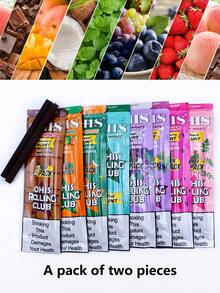 2 piezas/5 piezas Paquete Nuevos papeles enrolladores portátiles con sabor a fruta, papeles de cigarrillos hechos a mano, accesorios para fumar, gran regalo para amigos y familiares, Navidad, Halloween, San Valentín, cumpleaños, fiesta - Multicolor - Ver 19