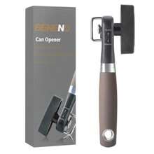 Manual Can Opener With Safe Side Cut And Smooth Edge Durable Sharp Blade EffortSaving Knob And Comfortable NonSlip Handle Green - 棕色 - 查看 1