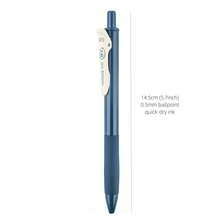 Pack Of 5 Vintage Colorful Gel Pens 0.5mm Classic Colors Writing Pen Painting Marking Pressed Colored Pencil