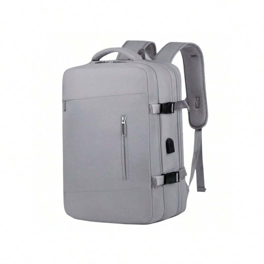 Viral Backpack Laptop Travel School Waterproof Executive Notebook Waterproof Tennis Storage-W01 - Grey - View 1
