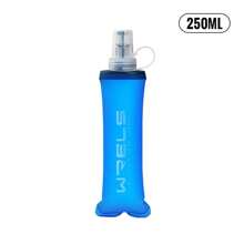 WRELS 1 pièce Bouteille d'eau de sport pliable de 150/250/500 ml, bouteille d'eau chaude et froide sans odeur pressée à chaud