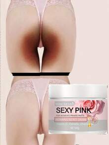 1件性感保湿亮肤霜适用于私密部位、腋下、面部和身体，含维生素C、烟酰胺和雪草，玫瑰香氛，保湿补水亮肤霜