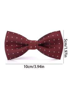 1pc Fashion Children's Bowknot Decor Bowknot, Boys Girls Bowknot For Kids Performance - Multicolor - View 3