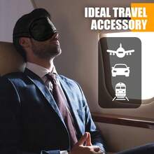 12/6/2/1 包眼罩眼罩睡眠面罩适用于团队游戏旅行睡眠派对用品带可调节肩带适用于男女儿童，黑色，学校，返校，旅行，旅行必需品，家居必需品，眼罩，睡眠面罩 - 彩色 - 查看 4