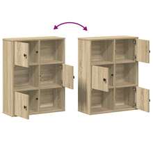 Bücherregal Sonoma-Eiche 60x24x76,  5 cm Holzwerkstoff