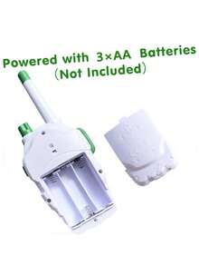 2 件对讲机，长距离对讲机，适用于小型无线免提户外露营、徒步旅行、生日、圣诞节玩具礼物（不含电池）