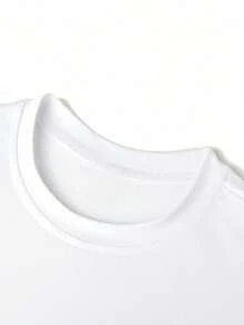 螃蟹印花 T 恤，可爱女式上衣四季 T 恤，大码女式休闲圆领短袖 T 恤