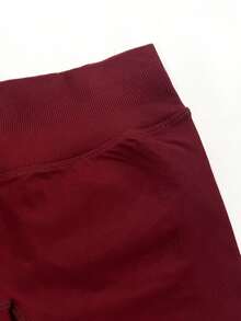 3pcs/Set Women High Waist Lifting Tight 3/4 Leggings, Yoga/Fitness/Running Shorts, Peach Lifting Sports Shorts, Slimming Shorts - Nhiều màu - Xem 4