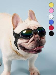 PETSIN 1 件裝寵物可折疊太陽眼鏡紫外線護目鏡適合狗和貓