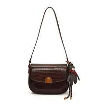 Women Shoulder Bags - 咖色 - 查看 2