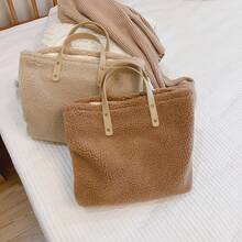 Women Shoulder Bags - 米杏色 - 查看 4