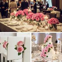 100Pcs Artificial Roses In Bulk, Real Touch Velvet Coral Pink Roses Realistic Roses For Wedding Centerpieces Flower Arrangement Home Decor (100, Coral Pink)